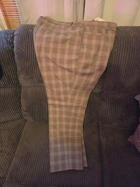 Banana Republic Brown Plaid Women's Dress Pants